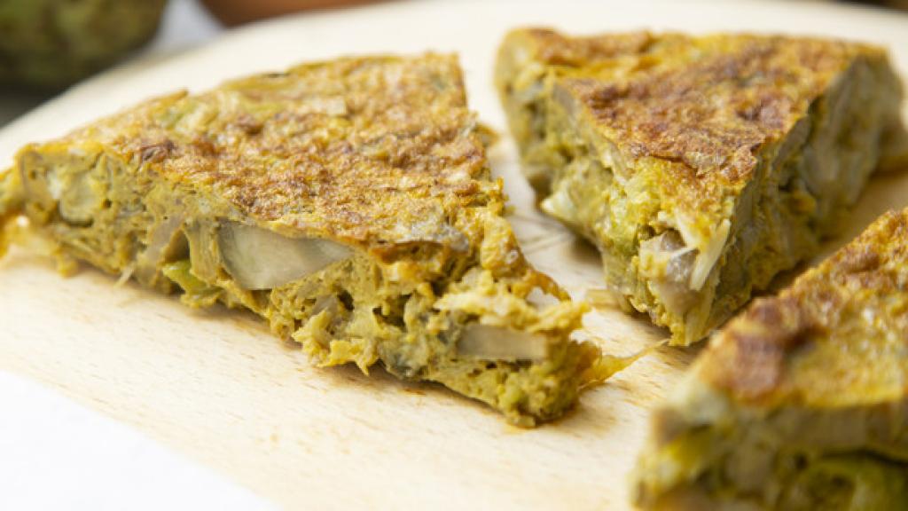 Recetas de tortilla de alcachofas.