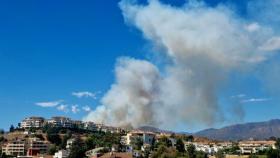 Mijas (Málaga) vuelve a arder: declarado un nuevo incendio