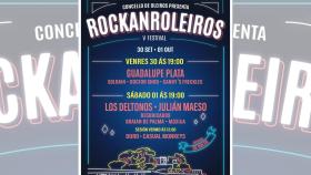 Cartel de la V edición Rockanroleiros.