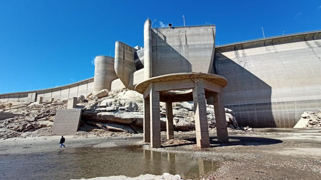 Situación de vaciado del embalse de Almendra