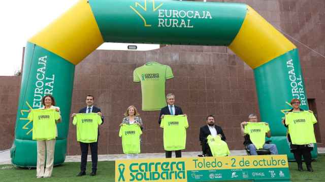 Presentación de la X Carrera Solidaria de Eurocaja Rural contra la ELA. Foto: Óscar Huertas