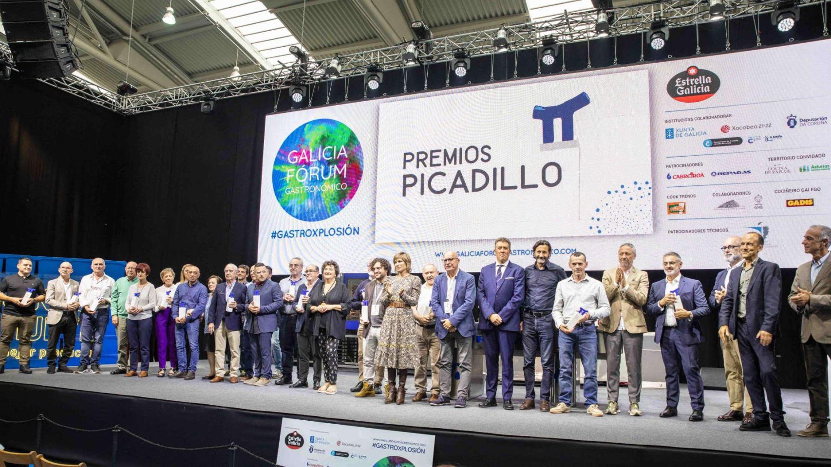 Los premiados del Fórum Gastronómico de A Coruña