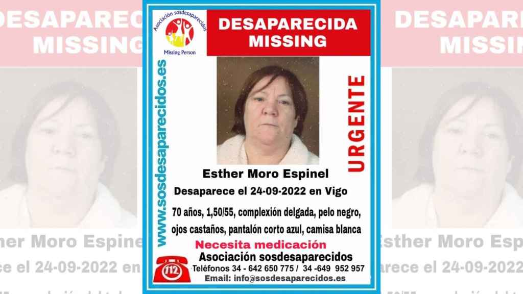 Alerta activada de SOS Desaparecidos.