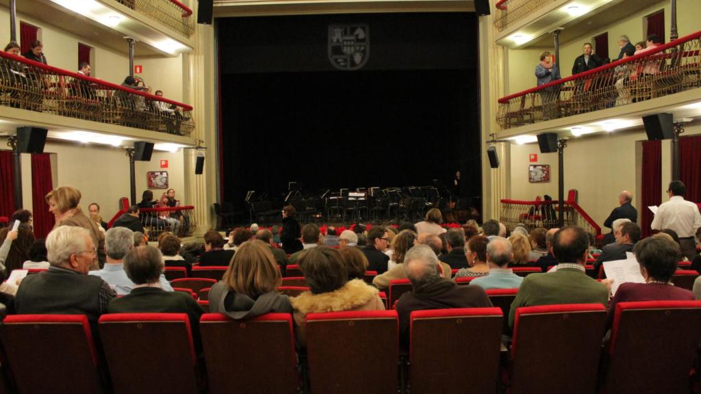 Interior del Teatro Juan Bravo de Segovia