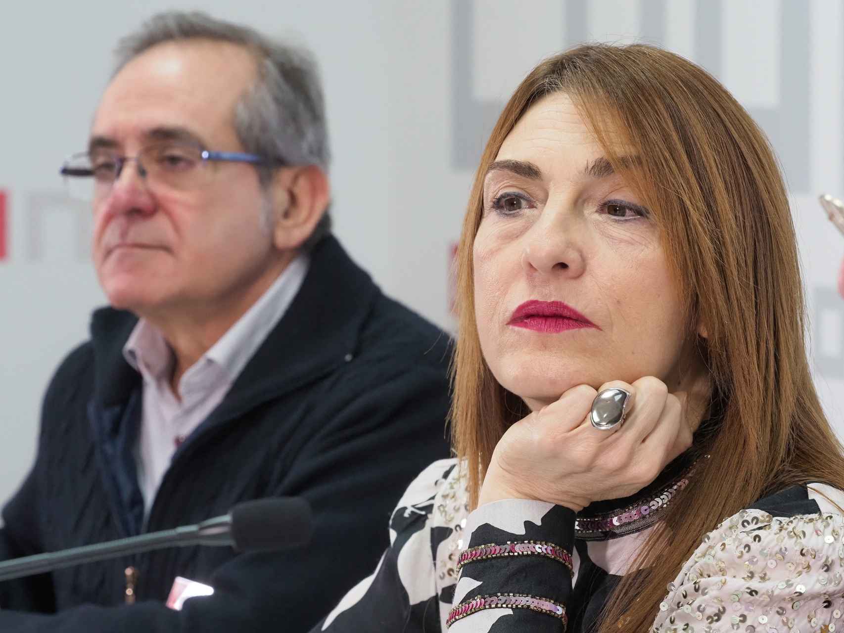 Ana Rosa Arribas, secretaria general de la Federación de Sanidad y Sectores Sociosanitarios de CCOO de Castilla y León, en una imagen de archivo.