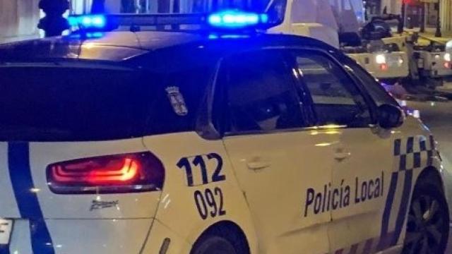 Imagen de un coche de la Policía Local de Burgos