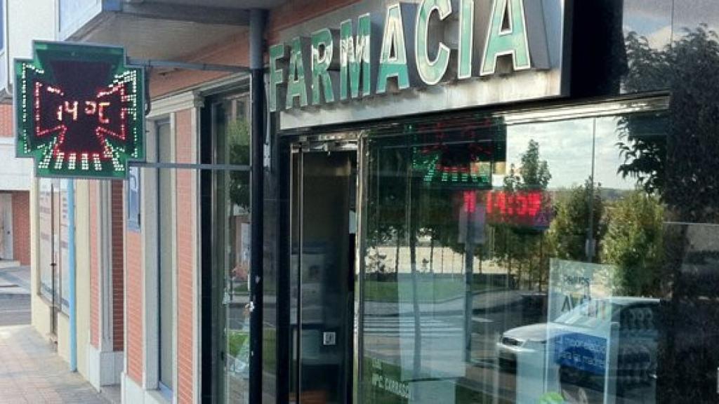 Una farmacia en Arroyo de la Encomienda