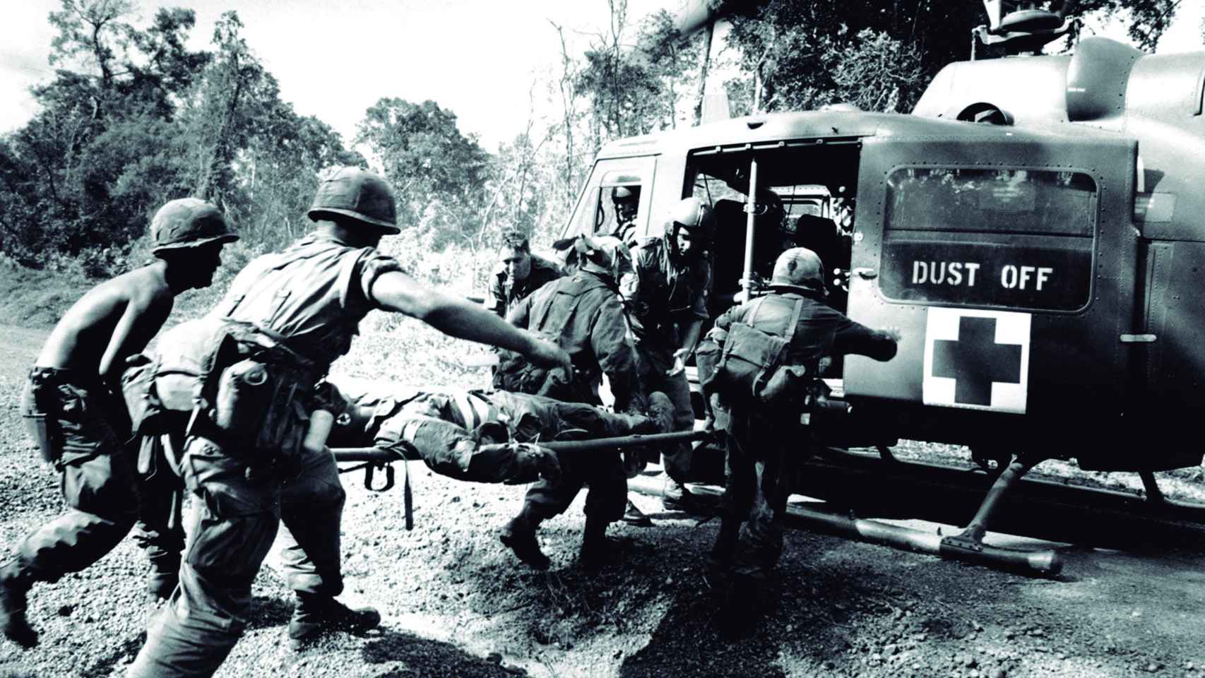 Evacuación médica en Vietnam. Foto: Vietnam Veterans Memorial Fund