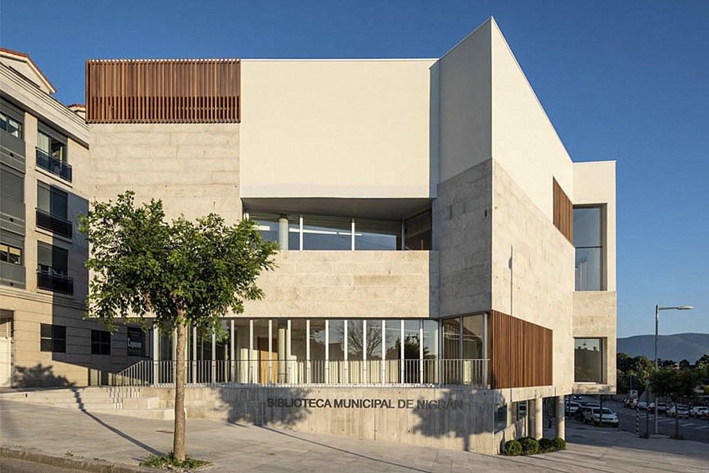 La nueva Biblioteca Municipal de Nigrán.