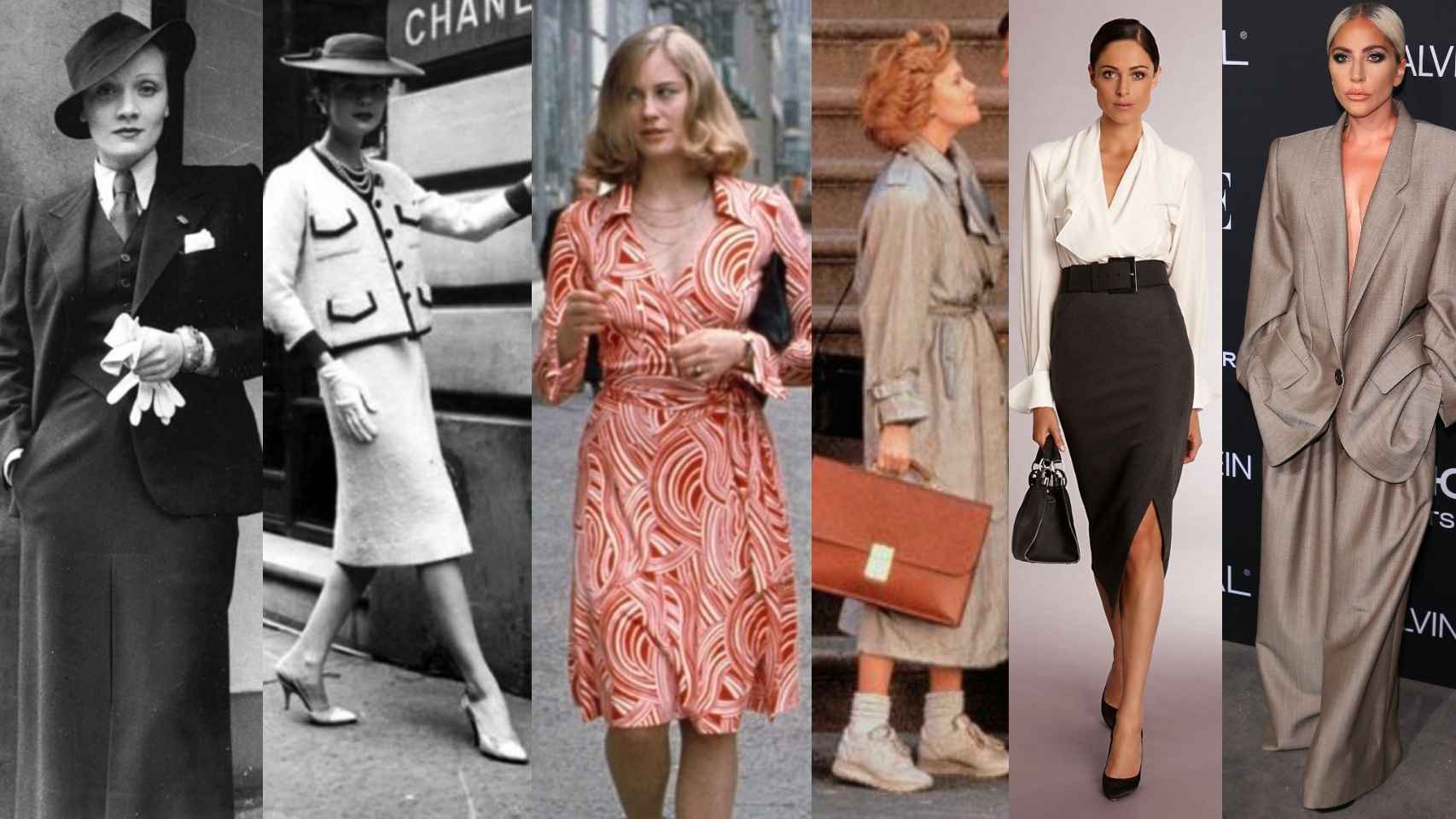 Los 'uniformes de trabajo' de las mujeres: del traje Chanel al