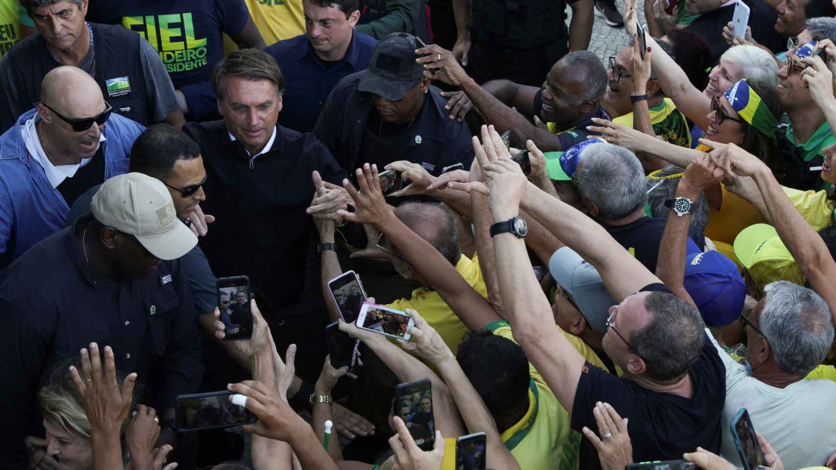 Bolsonaro en las celebraciones del día de la independencia de Brasil.