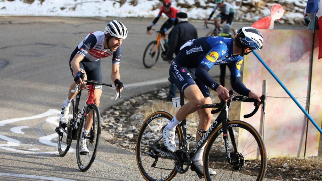 Mauri Vansevenant ataca una en una etapa de alta montaña en el Tour de la Provenza