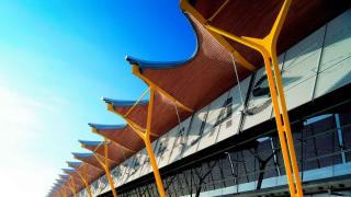 Aeropuerto de Madrid-Barajas.