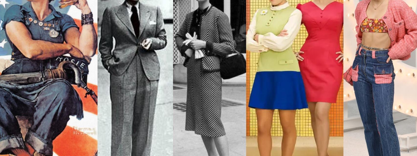 Los 'uniformes de trabajo' de las mujeres: del traje Chanel al vestido  'wrap', vestidas para triunfar