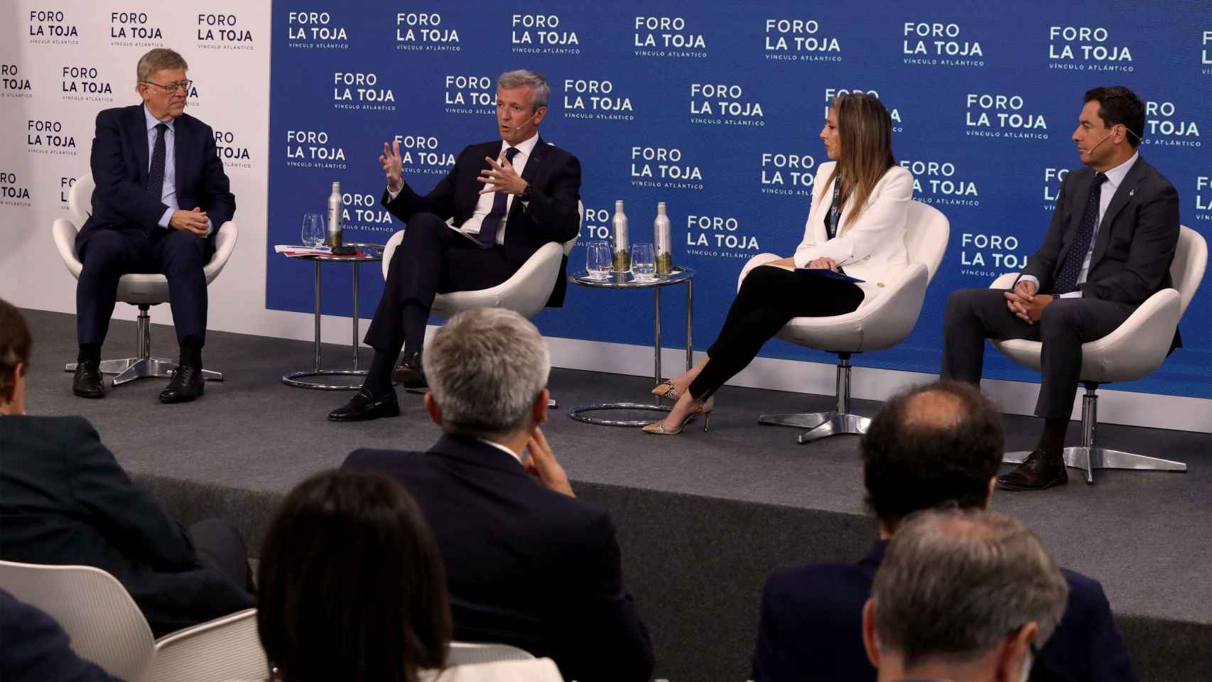 Rueda participa en la mesa de presidentes autonómicos del Foro La Toja.