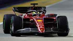 Charles Leclerc en el Gran Premio de Singapur