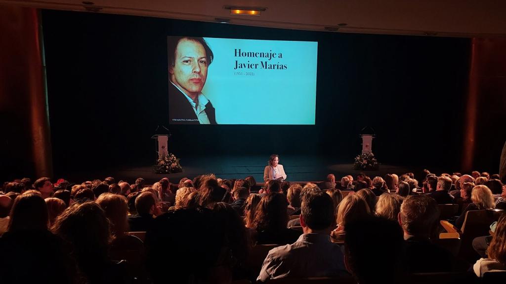 Homenaje a Javier Marías. Foto: Círculo de Bellas Artes de Madrid.