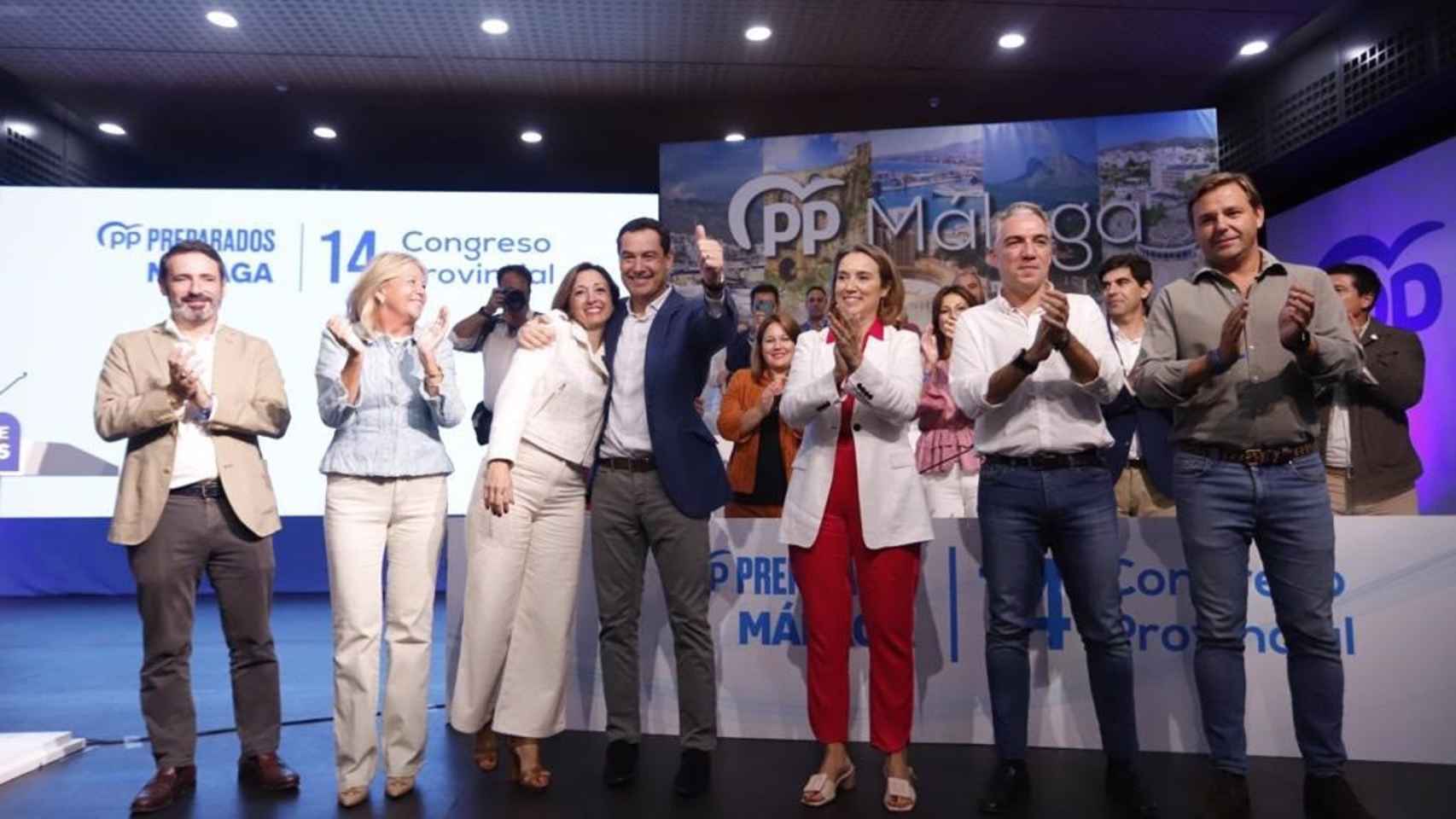 Clausura del Congreso del PP en Málaga.
