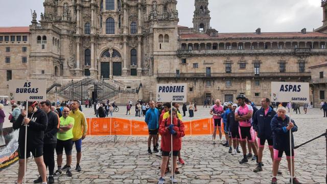 Marcha ciclista de Special Olympics Galicia.