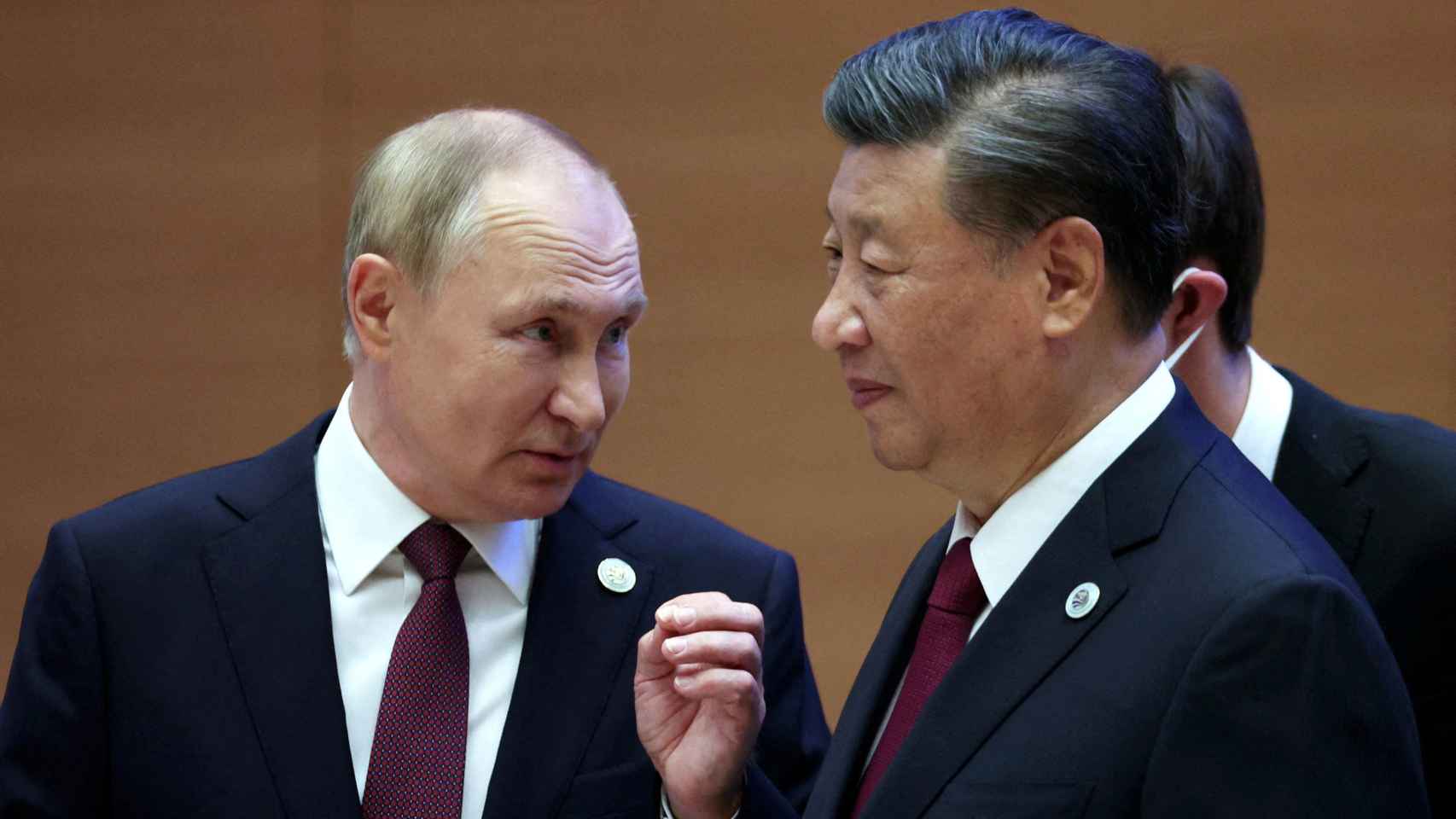 Vladímir Putin junto al líder chino Xi Jinping el pasado septiembre.