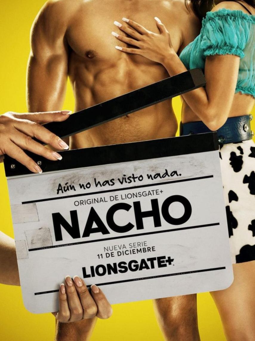 Póster de la serie 'Nacho', que se estrena el 11 de diciembre en Lionsgate+.