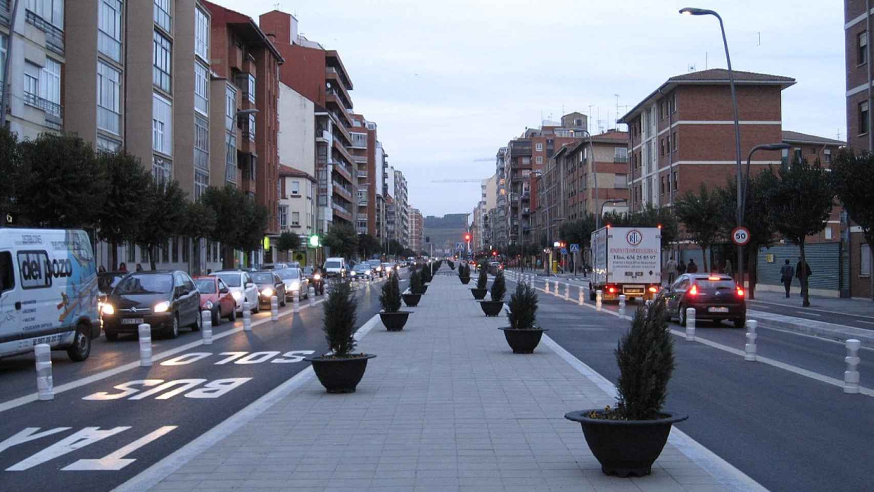 Avenida Fernández Ladreda, lugar de la detención