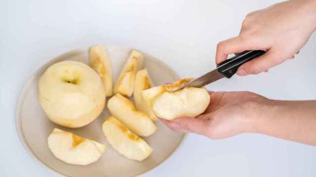 El método para evitar que las manzanas se oxiden.
