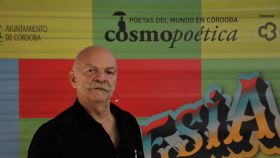 Martín Caparrós, en el festival Cosmopoética de Córdoba. Fotos: Luis Rivera
