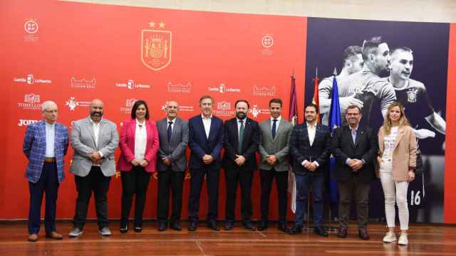 Presentación de los partidos de la Selección Española de Fútbol Sala. Foto: Ayuntamiento de Alcázar de San Juan.