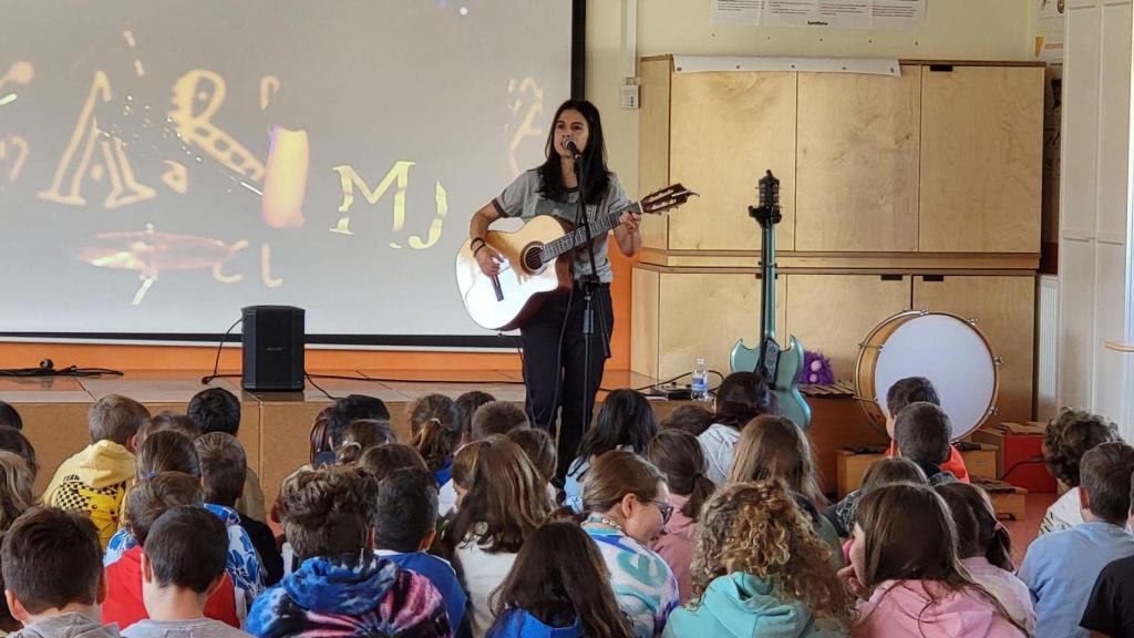 Concierto esta mañana en el CEIP Eladia Mariño