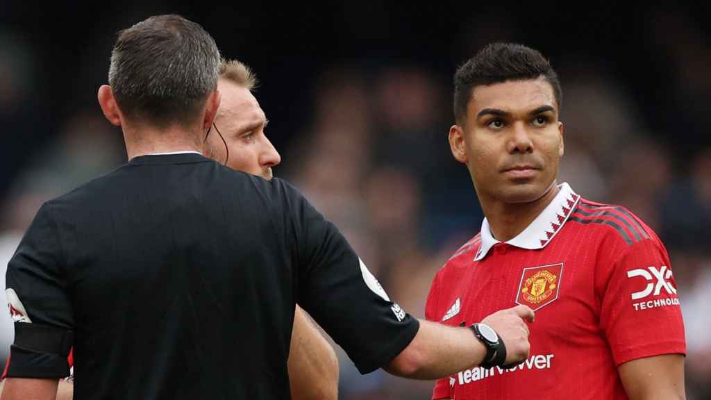 Casemiro, con el Manchester United