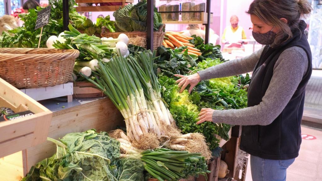 Una frutería de Cataluña.