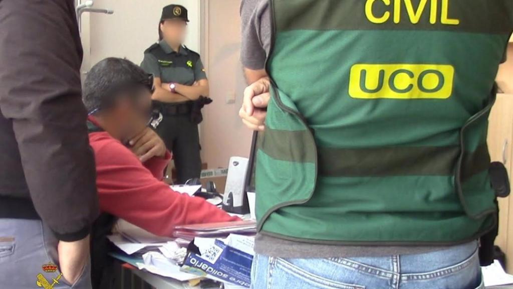 Operación de la UCO de la Guardia Civil.