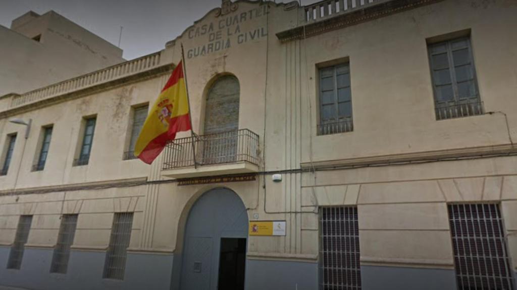 El antiguo cuartel de la Guardia Civil de Elda es, en la actualidad, la unidad de Intervención de Armas.