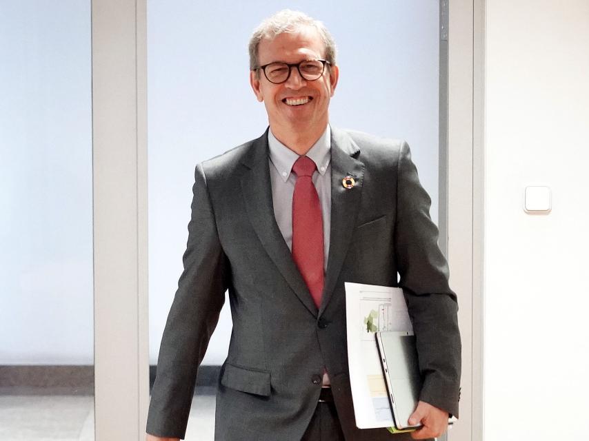 El consejero de Industria, Comercio y Empleo, Mariano Veganzones, en una imagen de archivo.