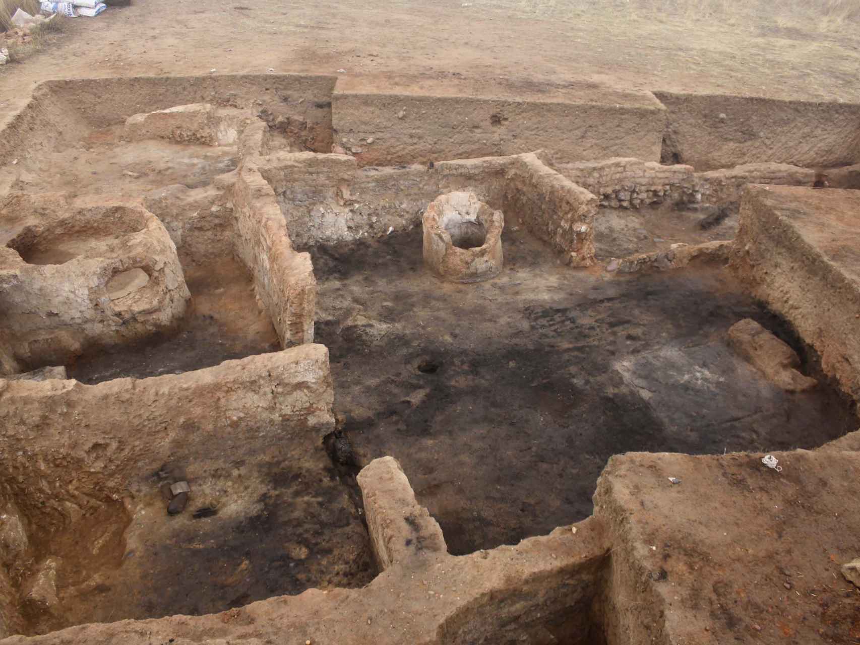 El yacimiento arqueológico de Ciadueña, en Soria.