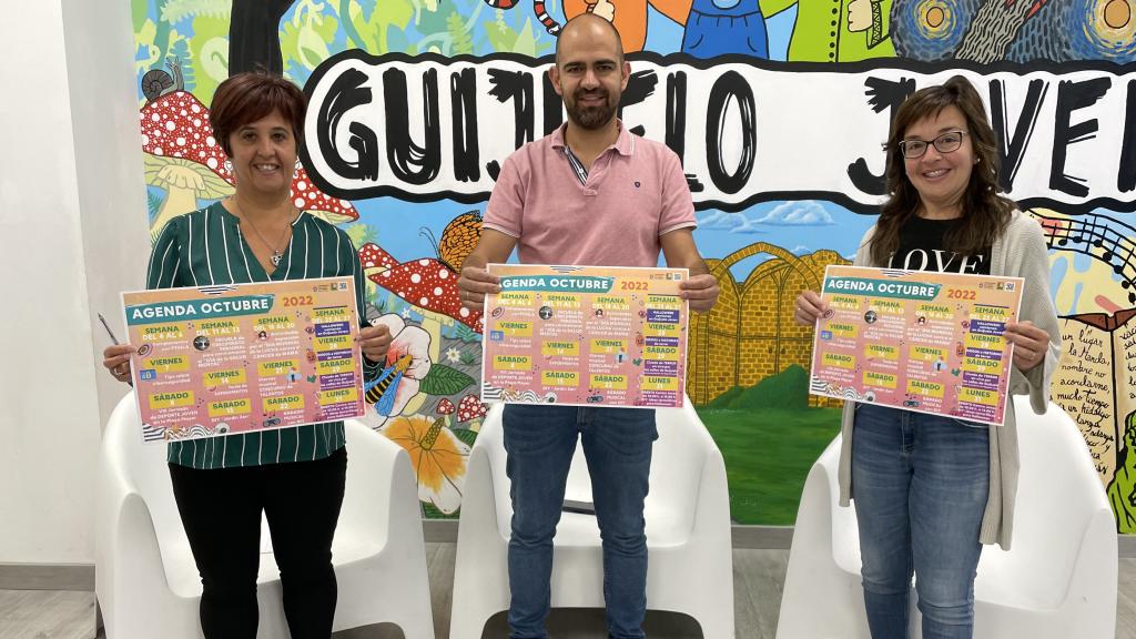 Presentación de la Agenda Joven de Guijuelo para octubre