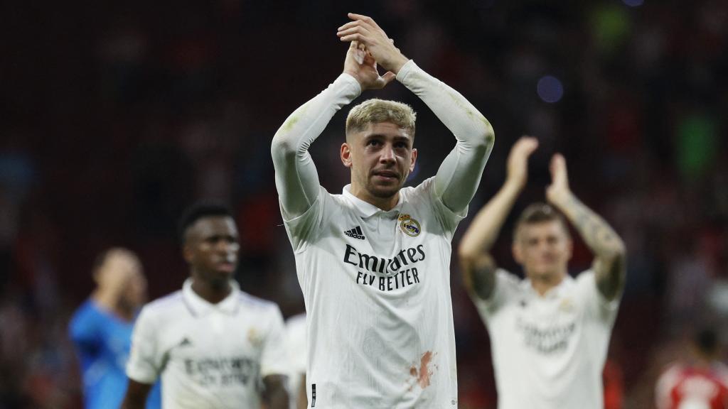 Federico Valverde, tras la victoria del Real Madrid en el derbi