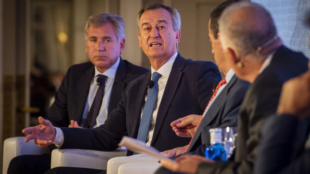 César González-Bueno, consejero delegado de Sabadell, interviene en un foro de El Economista.