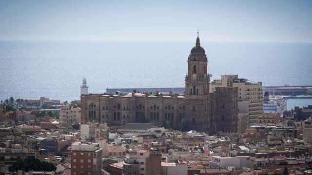 Vista de la Catedral de Málaga.
