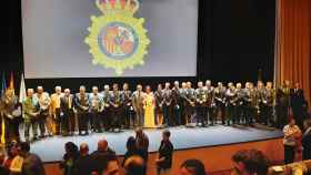 Acto en Pontevedra por el Día de la Policía.