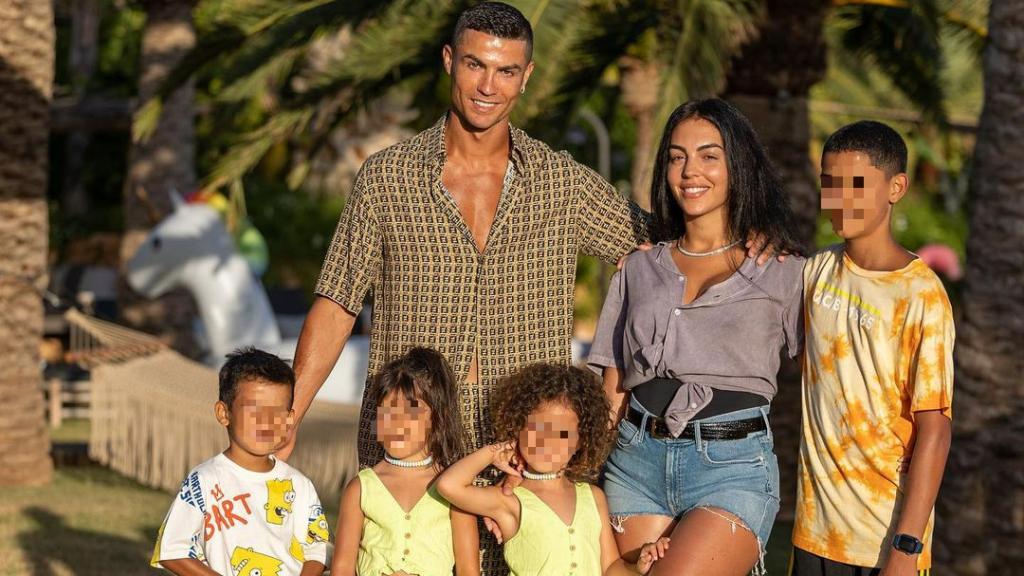 La familia de Cristiano y Georgina al completo mantiene una vida sana.