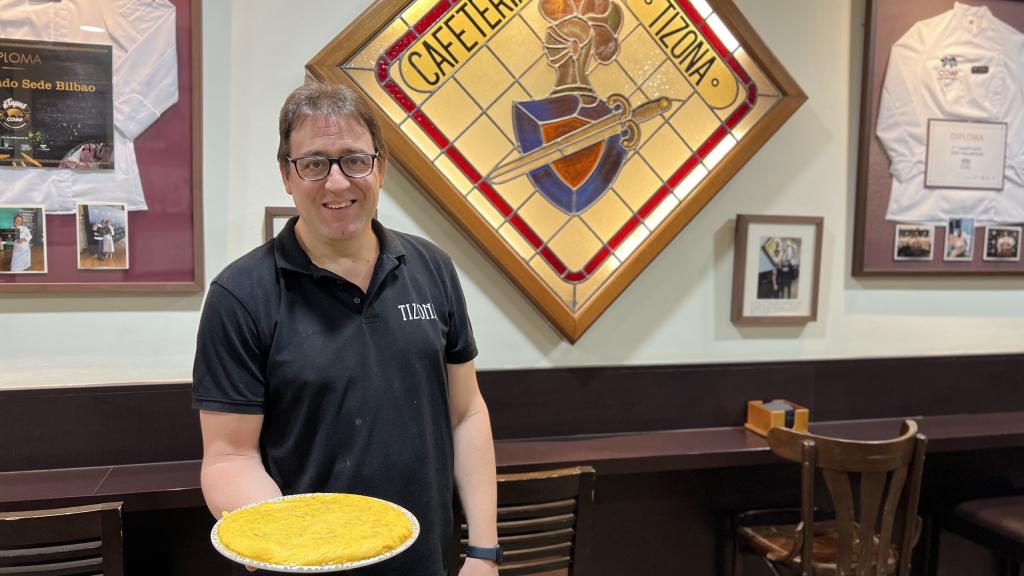 Carlos Olabuenaga, creador de la receta de la mejor tortilla de España 2022