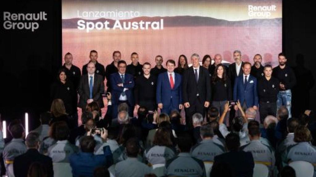 Imagen de la presentación del nuevo Renault Austral en Palencia