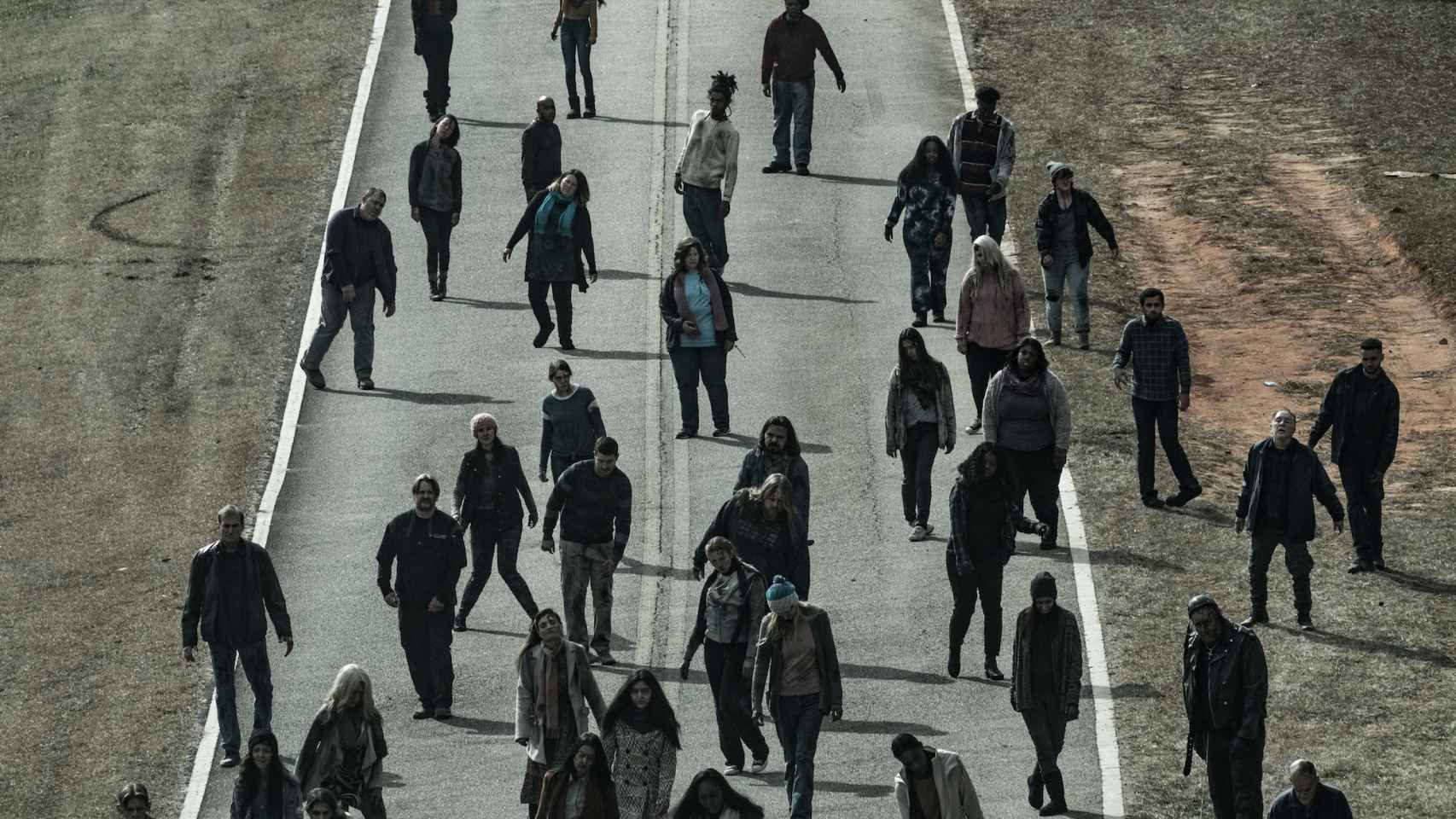 Los caminantes en el segundo episodio de 'Tales of The Walking Dead'.