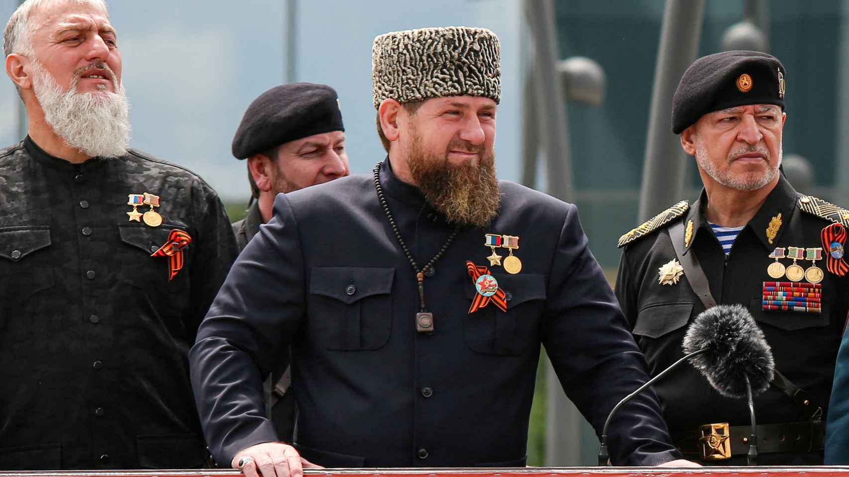 El jefe de la República de Chechenia Ramzan Kadyrov.