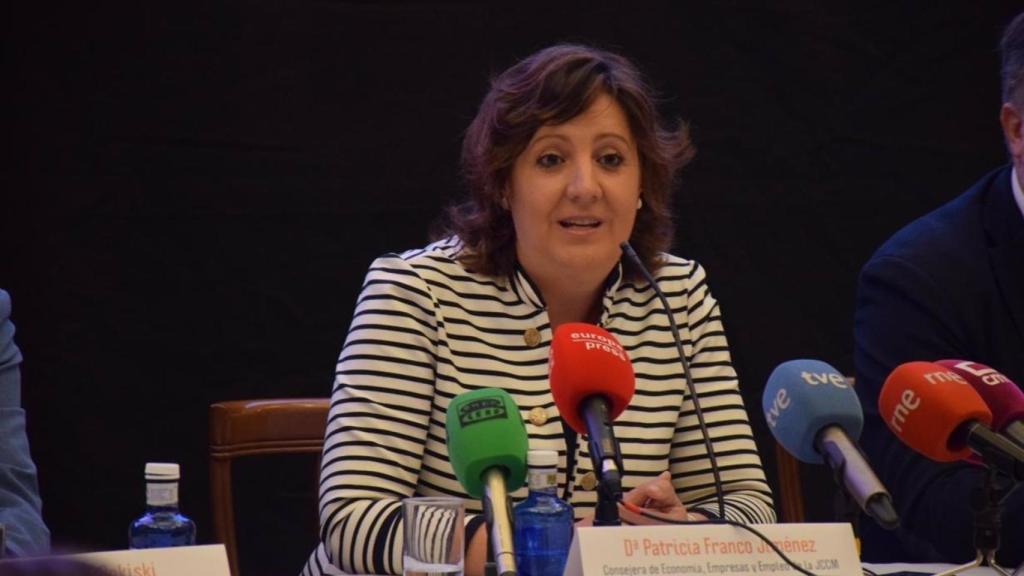 Patricia Franco, consejera de Economía, Empresas y Empleo de Castilla-La Mancha.