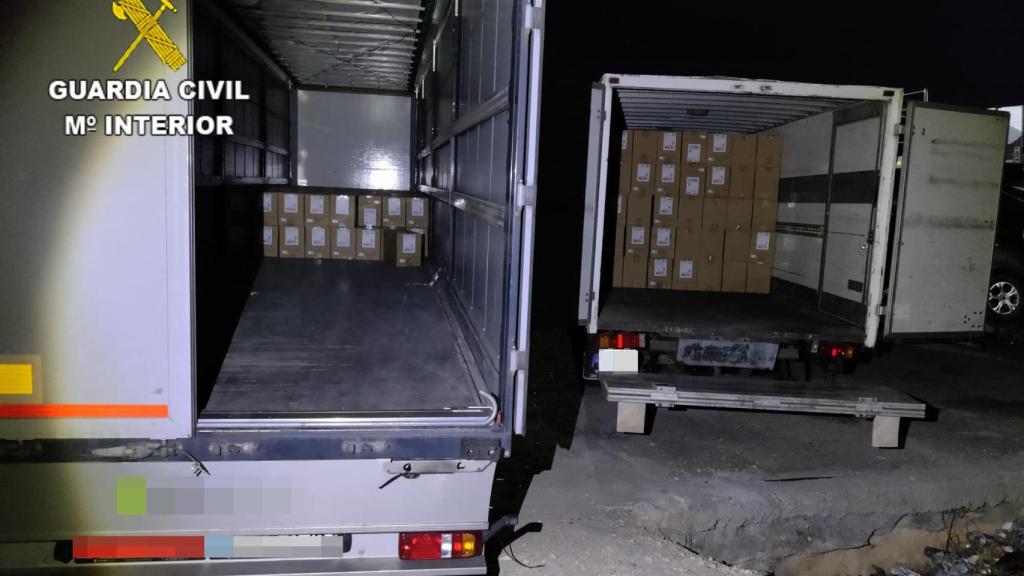 Recuperan más de 150 cajas de ropa robadas en un área de descanso en Toledo