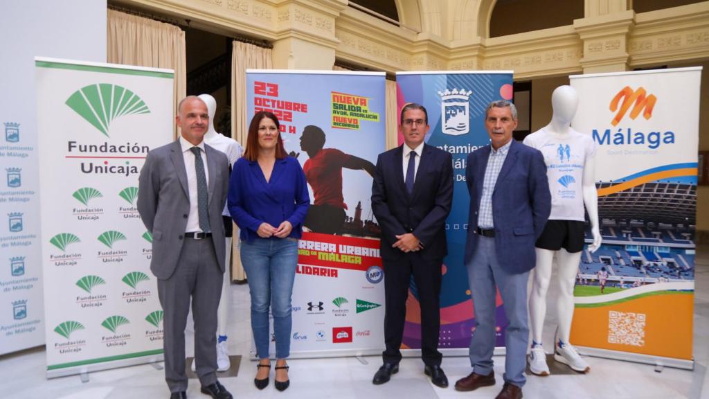 Acto de presentación de la carrera urbana de Málaga.