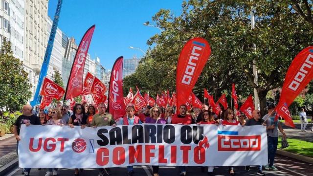 Manifestación hoy en A Coruña